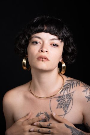 Aro Eva Grande Dorado
